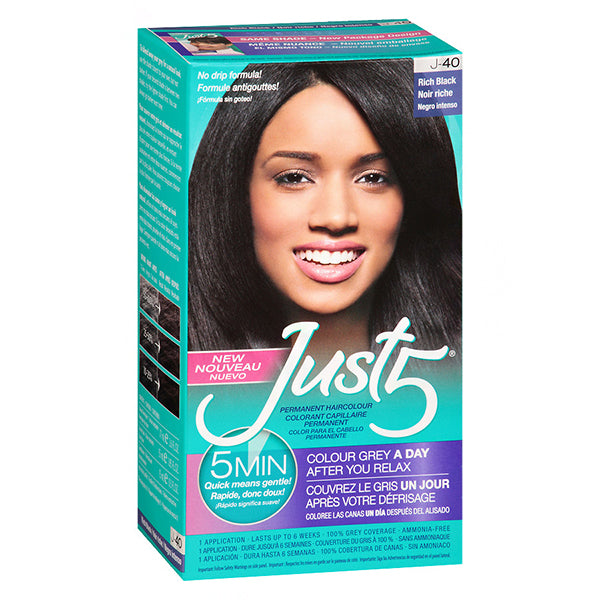 Just 5 Women's Five Minute Permanent Hair Color - 1 Kit
