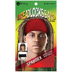 King J Spandex Dreadlocks Band Unisex