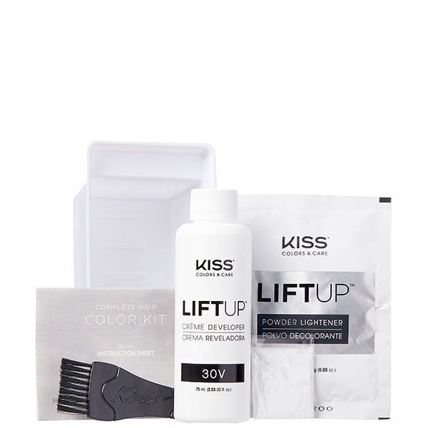 Kiss Colors KB30SET 30V Express Semi-Permanent Hair Bleach Kit ...