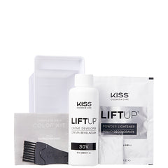 Kiss Colors & Care KB30SET 30V Express Semi-Permanent Complete Hair Bleach Kit