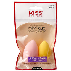 Kiss MUS12 Mimi Duo Blending Sponge - 2 Value Pack