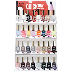 Kiss New York Professional QPXX Quick Dry Nail Polish 0.44oz