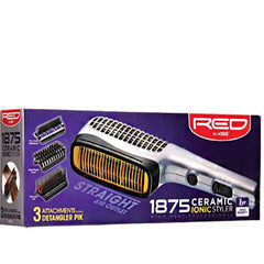 Red by Kiss 1875 Ceramic Ionic Styler Dryer BD02U