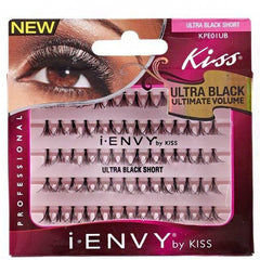 kiss i envy KPEXXUB individual lashes ultra black flare