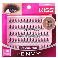 Kiss I Envy KPEXXUB Individual Lashes Knot Free Ultra Black