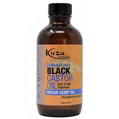 Kuza Jamaican Black Castor Oil Skin & Hair Treatment 4oz - Indian Hemp Oil