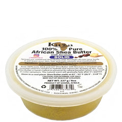 Kuza 100% African Shea Butter with Borututu Yellow Solid 8oz