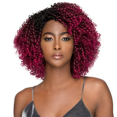 WIGO Collection Synthetic Hair Extreme Side Deep Natural Plucked Lace Front Wig - LACE GIGI