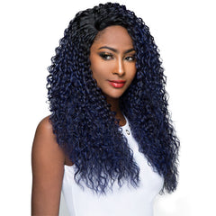 WIGO Collection Synthetic Hair Extreme Side Deep Natural Plucked Lace Front Wig - LACE KANTU