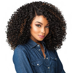 Sensationnel Curls Kinks & Co Synthetic Hair Empress Lace Front Wig - SHOW STOPPER
