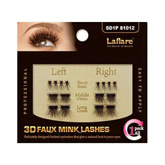 Laflare 3D Faux Mink EyeLashes -1Pack All