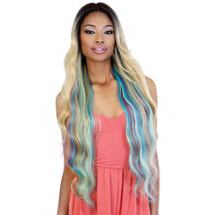 Motown Tress Synthetic Hair Let's Lace Wig - LDP HERA (4 inch deep part)