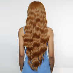 The Wig Human Hair Blend HD Lace Front Wig - LH HAPPY34