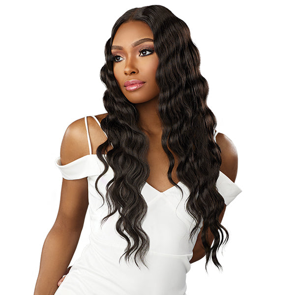 Sensationnel Human Hair Blend Butta HD Lace Front Wig - LOOSE CRIMP 28