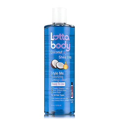 LottaBody Coconut & Shea Oils Style Me Texturizing Setting Lotion 12oz