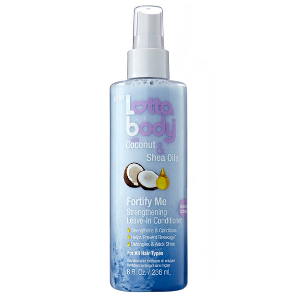 Lottabody Coconut & Shea Oils Fortify Me Strengthening Leave-In Conditioner 8oz