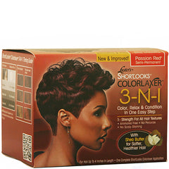 Luster's Pink Shortlooks Colorlaxer 3-in-1 Color Relax Kit - Passion Red