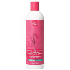 Luster's Pink Growth & Scalp Relief Natural Oil Moisturizing Lotion 12oz