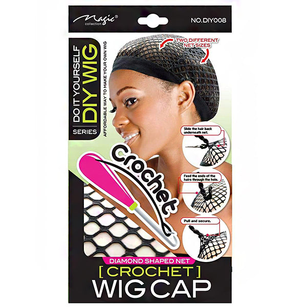 Magic Collection #DIY008 DIY Wig Crochet Wig Cap :: WigTypes.com