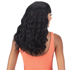 Mayde Beauty Human Hair Blend Mocha Wig - HONEY