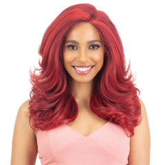 Mayde Beauty Synthetic Hair Refined HD Lace Front Wig - JAYLANI