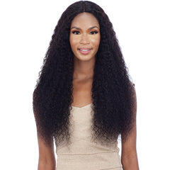 Mayde Beauty 100% Human Hair Wet & Wavy Invisible 5 inch Lace Part Wig - BOHEMIAN CURL 30
