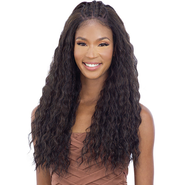 Mayde Beauty Synthetic Hair Pre-Braided Frontal Wig - IRIS