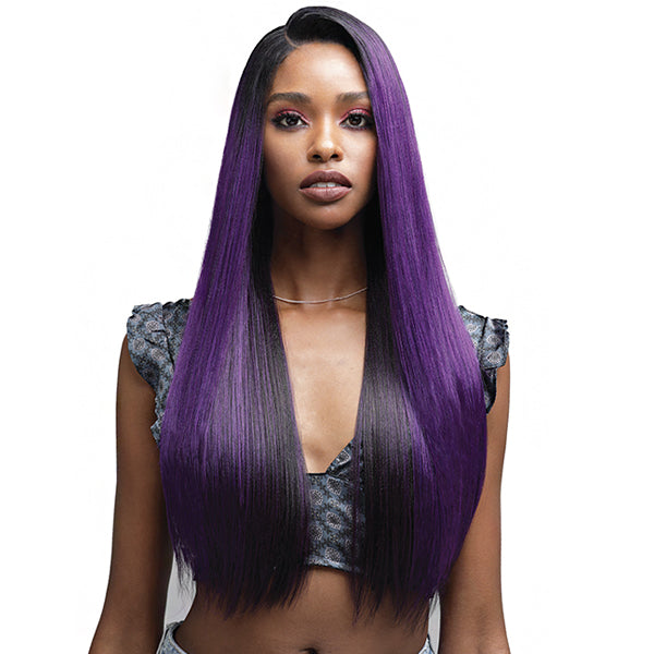 Bobbi Boss Human Hair Blend 13X4 Swiss Lace Front Wig - MBLF180 DAYANA
