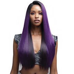 Bobbi Boss Human Hair Blend 13X4 Swiss Lace Front Wig - MBLF180 DAYANA