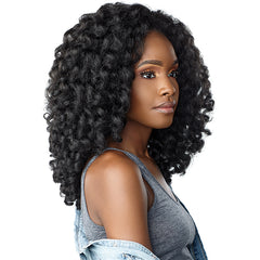 Sensationnel Curls Kinks & Co Synthetic Half Wig Instant Weave - MONEY MAKER