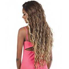 Motown Tress Synthetic Hair Deep Part Let's HD 360 Lace Wig - L360 ADA