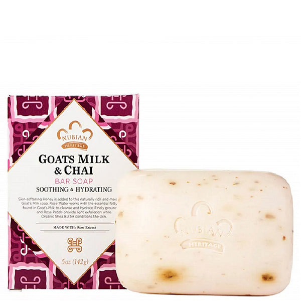 Nubian Heritage Goat's Milk & Chai Bar Soap 5oz