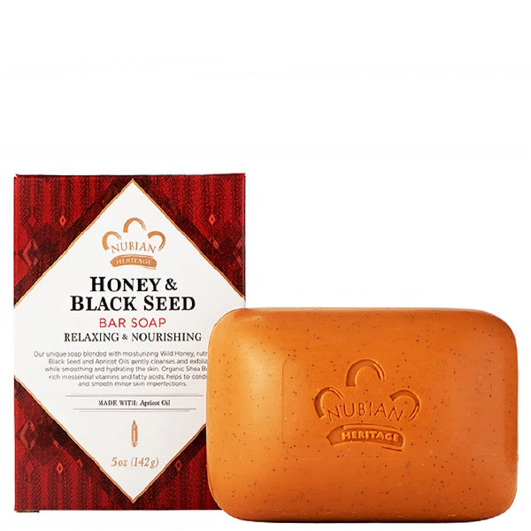 Nubian Heritage Honey & Black Seed Soap 5oz