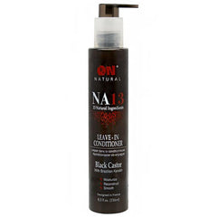 On Natural NA13 Leave In Conditioner Black Castor with Brazilian Keratin 8oz