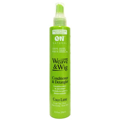 On Natural Wig & Weave Conditioner & Detangler Coco Lime 8oz