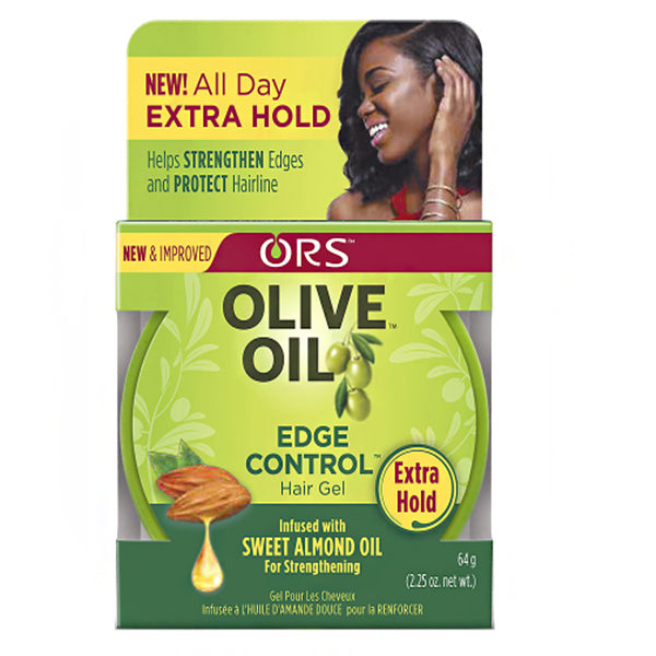 ORS Olive Oil Edge Control Hair Gel Extra Hold 2.25 oz