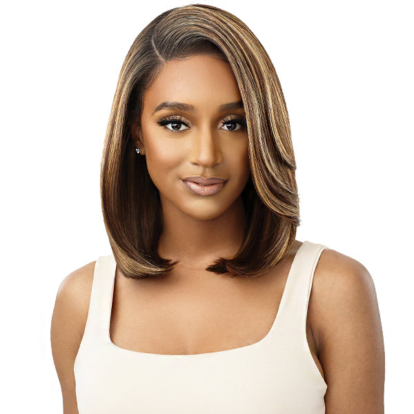 Outre 100% Human Hair Blend 360 HD Frontal Lace Wig - NORVINA (13x4 lace frontal)