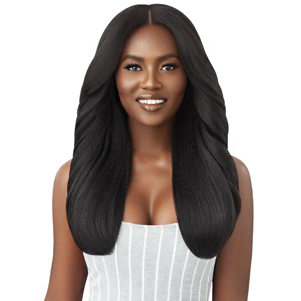 Outre Big Beautiful 100% Human Hair Premium Blend U Part Cap Leave Out Wig - DOMINICAN BLOWOUT 22