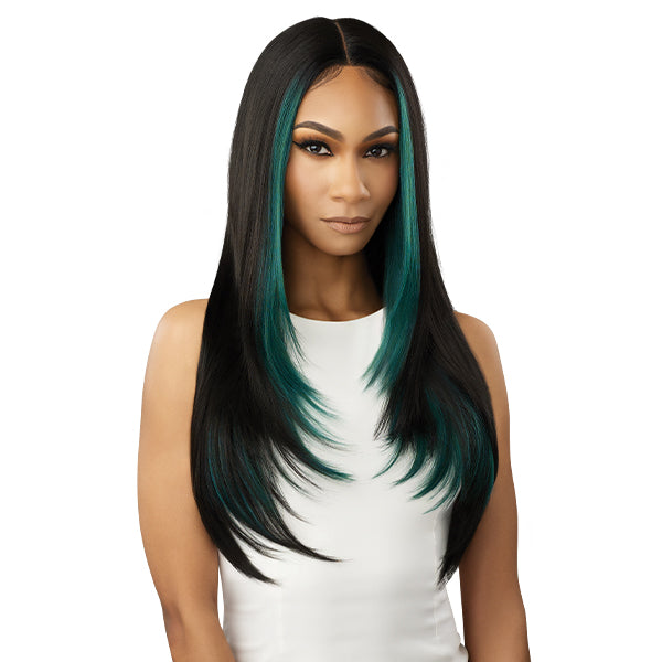 Outre Color Bomb Synthetic Hair HD Lace Front Wig CHANDICE WigTypes