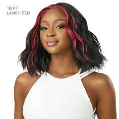 Outre Synthetic Hair Glueless HD Lace Front Wig - EIDA