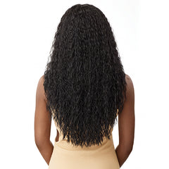 Outre 100% Human Hair Blend 5x5 HD Lace Closure Wig - HHB PERUVIAN WATER WAVE 24