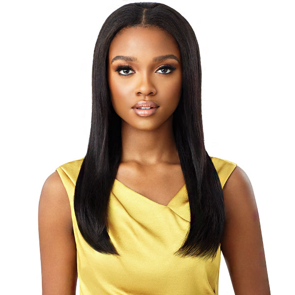 Outre Mytresses Gold Label 100% Unprocessed Human Hair U Part Leave Out Wig - BRAZILIAN STRAIGHT 20