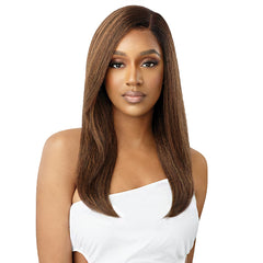 Outre Synthetic Hair HD Lace Front Wig - NATURAL YAKI 22