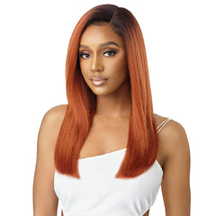 Outre Synthetic Hair HD Lace Front Wig - NATURAL YAKI 22