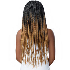 Outre Pre-Braided Synthetic HD Lace Wig - KNOTLESS TRIANGLE PART BRAIDS (13x4 lace frontal)