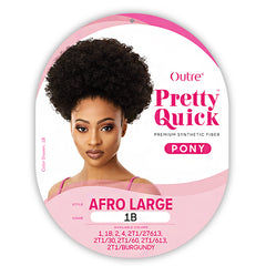 Outre Synthetic Pretty Quick Pony - AFRO LARGE