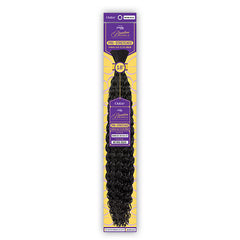 Outre Purple Pack Brazilian Bundle Human Hair Blend Pre Stretched Braid - DOMINICAN CURL BULK 18