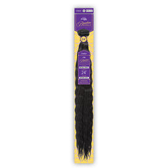 Outre Purple Pack Brazilian Bundle Human Hair Blend Weaving - FRENCH 24