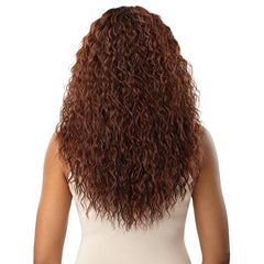 Outre Synthetic Hair Sleeklay Part HD Lace Front Wig - KEOLA