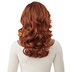 Outre Synthetic Hair Sleeklay Part HD Lace Front Wig - ANTALIA